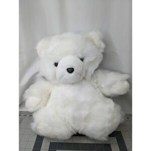 Target White Bear Plush 14 Inch 2001 Stuffed Animal Toy